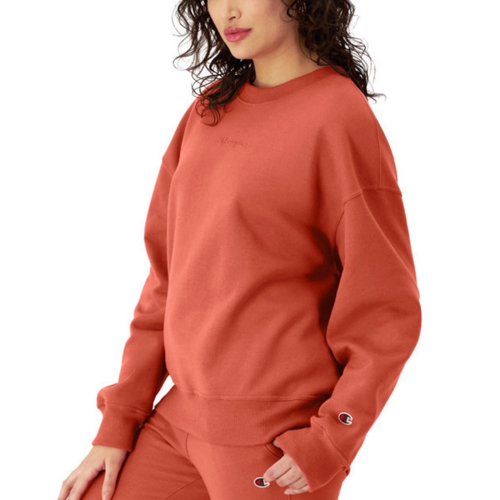 Champion Men's Orange Sweater